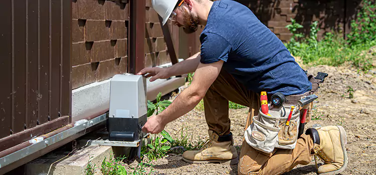 Electric Driveway Gate Installation Texas City